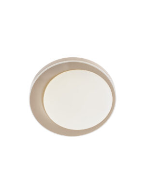 24W LED plafonas PADDY, matinės baltos/aukso sp., 4000K