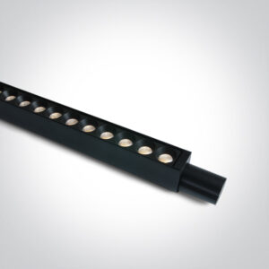 24W LED šviestuvas į magnetines sistemas P&P, juodas, 3000/3500/4000K, 48V, 50°, 42112PB/B/V