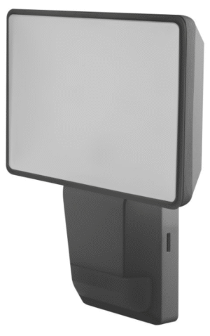27W lauko sieninis šviestuvas ENDURA su judesio davikliu, 4000K, IP55, pilkas
