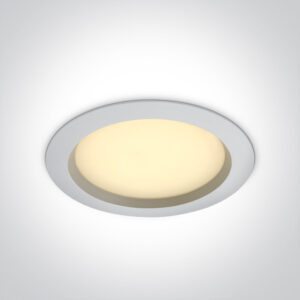 25W LED įleidžiamas vonios šviestuvas, baltas, 3000/4000/5000K, IP54, 10125B/W/V