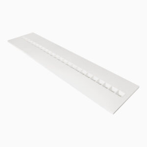 27,5W LED panelė LOUVER, balta, 4000K, DALI, 120x30cm