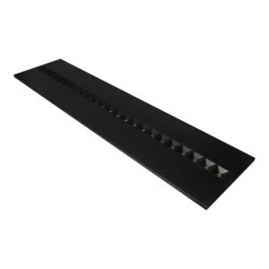 27,5W LED panelė LOUVER, juoda, 4000K, 120x30cm