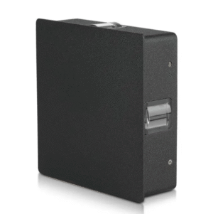 4W sieninis šviestuvas, juodas, 3000K, IP65