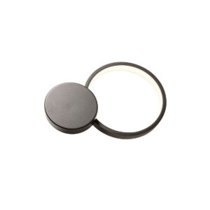 29W LED paviršinis šviestuvas CRONOS, juodas, 3000K, dimeriuojamas, 01-2535