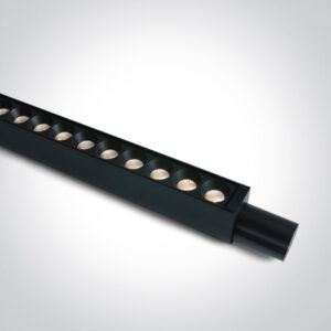 32W LED šviestuvas į magnetines sistemas P&P, juodas, 3000/3500/4000K, 48V, 50°, 42112PC/B/V