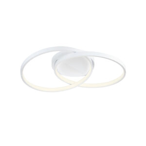 33W LED paviršinis šviestuvas ESPIRAL, baltas, 3000K, dimeriuojamas, 01-2678