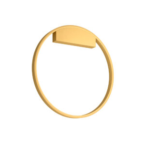 37W LED paviršinis šviestuvas FEBE, matinės aukso sp., 4000K, dimeriuojamas, 01-2824