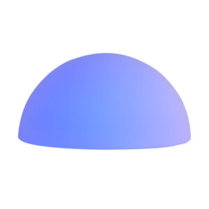 3W LED pastatomas lauko šviestuvas BLOB, baltas, RGB, IP65, tiekiamas su nuotolinio valdymo pulteliu, 90170