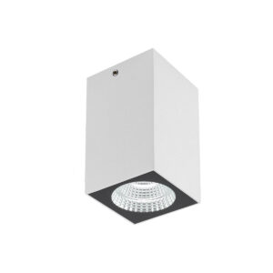 3W LED paviršinis lauko šviestuvas QUAD, baltas, 3000K, IP65, 90090