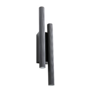 4 x 4W LED sieninis šviestuvas NIKOS, juodas, 3000K, 01-3852