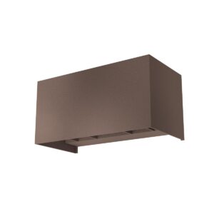 4 x 5W LED sieninis lauko šviestuvas VARY, tamsiai rudas, 3000K, IP54, 90304