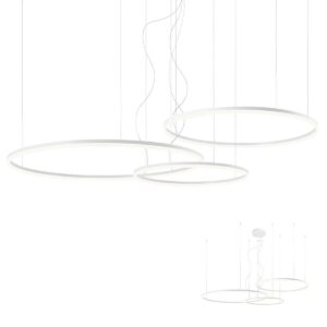 40,5W + 55W + 68W LED pakabinamas šviestuvas ORBIT, baltas, 3000K, dimeriuojamas, 01-1722-TRIAC