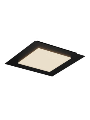 40W LED paviršinis šviestuvas TATAMI, juodas, 3000/4000/6500K