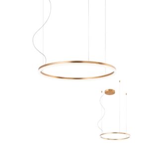 42W LED pakabinamas šviestuvas ORBIT, bronzos sp., 4000K, DALI, 01-1913-DALI