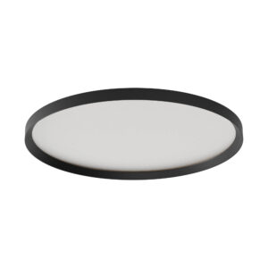 50W LED paviršinis/pakabinamas šviestuvas DAMA, juodas, 3000/4000/5000K, 60cm, 01-3755