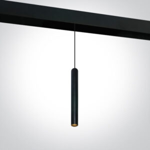 5W LED šviestuvas į magnetines sistemas MINI/MIDI/MAXI/P&P, juodas, 3000/3500/4000K, 48V, 38°, 42130A/B/V