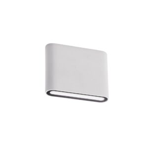 6,5W LED sieninis lauko šviestuvas POCKET, baltas, 3000K, IP54, 9620