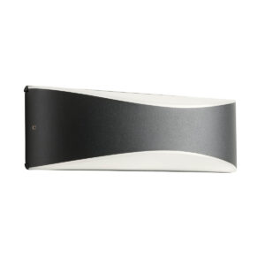 6,93W LED sieninis lauko šviestuvas AXEL, tamsiai pilkas, 3000K, IP65, 90126