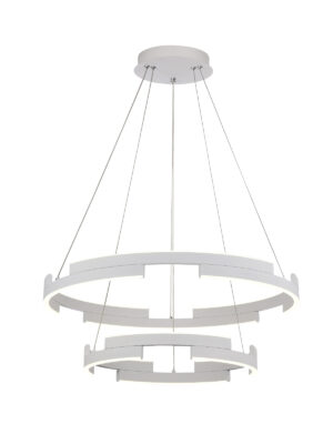 60W LED pakabinamas šviestuvas CASTLE, baltas, 3000K, dimeriuojamas