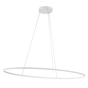 65W LED pakabinamas šviestuvas LEO, baltas, 3000/4000K, dimeriuojamas, 01-3340