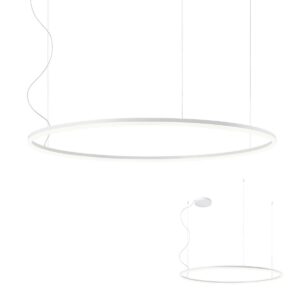 76W LED pakabinamas šviestuvas ORBIT, baltas, 3000K, DALI, 01-1716-DALI