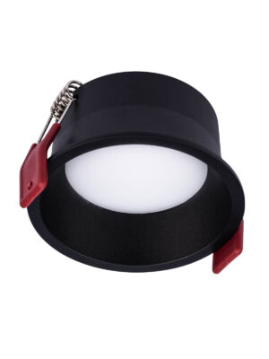 7W LED įleidžiamas šviestuvas MT 149 LED, juodas, 4000K