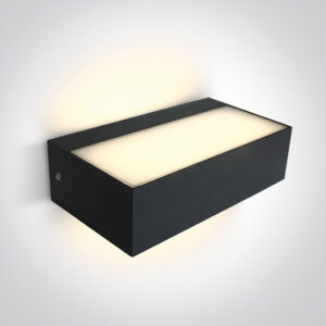 7W LED sieninis šviestuvas, antracito sp., 2700/3300/4000K, IP65, 67392/AN/V