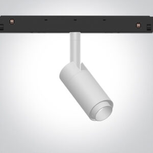 7W LED šviestuvas į magnetines sistemas MINI/MIDI/MAXI/P&P, baltas, 3000K, 48V, 10-38°, DALI, 42140L/W/W