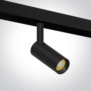 7W LED šviestuvas į magnetines sistemas MINI/MIDI/MAXI/P&P, juodas, 3000/4000K, 48V, 38°, DALI, 42138L/B/V