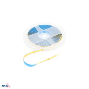 7W/m LED COB juosta PREMIUM, 12V, 6500K, 5m ritė