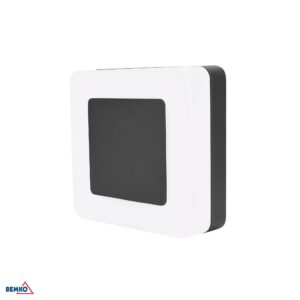 8W LED sieninis fasado šviestuvas VALIT, grafito sp., 3000K, IP65