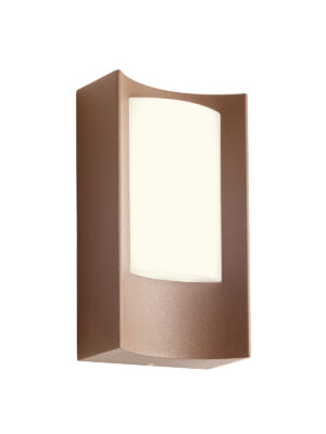 8W LED sieninis lauko šviestuvas WARP, rūdžių sp., 3000K, IP44