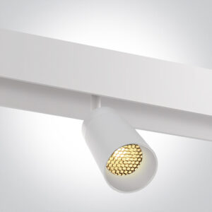 8W LED šviestuvas į magnetines sistemas MINI/MIDI/MAXI/P&P, baltas, 3000/3500/4000K, 48V, 15°, 42110/W/V