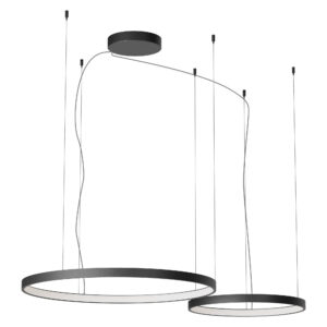 98W LED pakabinamas šviestuvas ORION, juodas, 2700/3000/4000K, DALI, 01-3881 DALI