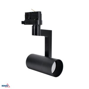 Akcentinis šviestuvas į 3 fazių bėgelius VERKO, GU10, juodas