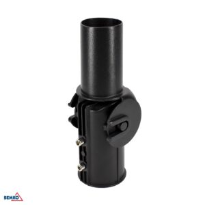 Gatvės šviestuvo (150W) montavimo adapteris, juodas