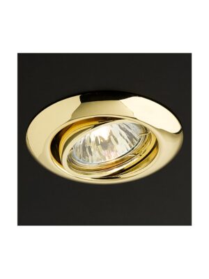 Įleidžiamas pakreipiamas šviestuvas ELC 3072, GU10, žalvario sp.