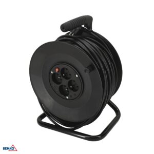 Ilgintuvas su rite, 4 vietų, 15m, juodas