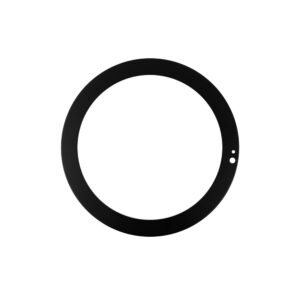 LED šviestuvo DOWNLIGHT UNIVERSAL žiedas, juodas, 302mm