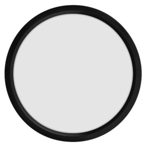 32W paviršinis vonios šviestuvas, juodas, 3000-6500K, išmanus+WiFi valdymas