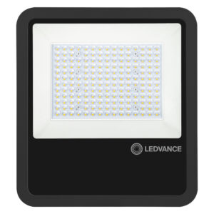 105W prožektorius AREA ASYM, juodas, 4000K, IP65, 48°x92°