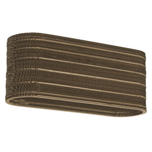 Lubinis šviestuvas CARDBOARD, 3xE27, rudas