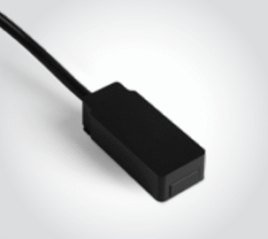 Magnetinių bėgelių FLAT užbaigimas su užmaitinimu, juodas, 43004FB/B