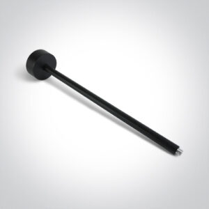 Magnetinių bėgelių P&P paviršinis laikiklis, juodas, 33cm, 42004PN/B