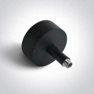 Magnetinių bėgelių P&P paviršinis laikiklis, juodas, 7cm, 42004PM/B