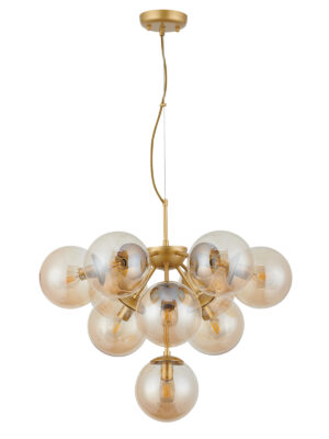 Pakabinamas šviestuvas AGAPE, E14, matinės aukso sp.