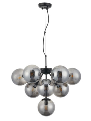 Pakabinamas šviestuvas AGAPE, E14, matinės juodos sp.