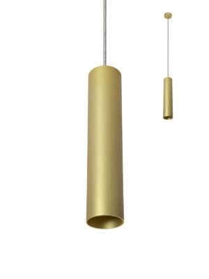 Pakabinamas šviestuvas AXIS, GU10, matinės aukso sp.