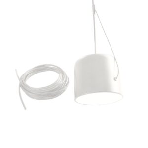Pakabinamas šviestuvas DODO, E27, baltas, PC10 WH