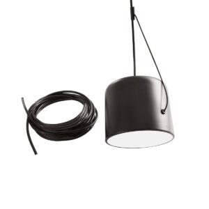 Pakabinamas šviestuvas DODO, E27, juodas, PC10 BK